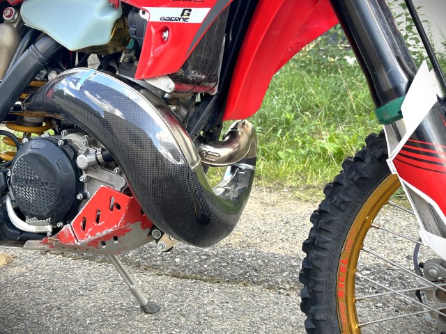 Karbonový kryt výfuku Gas Gas ECR300 Ranger